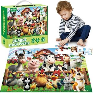 Benben Large Floor Puzzles For Kids, 48 Pieces, Jigsaw Puzzle For Kids Age 3 Ye Benben Large Floor Puzzles For Kids, 48 Pieces, Jigsaw Puzzle For Kids Age 3 Ye