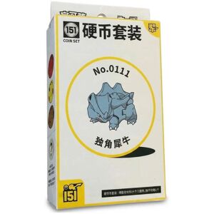 Pokémon Tcg 151 Collect Gathering Coin Set Rhyhorn Simplified Chinese Pokémon Tcg 151 Collect Gathering Coin Set Rhyhorn Simplified Chinese