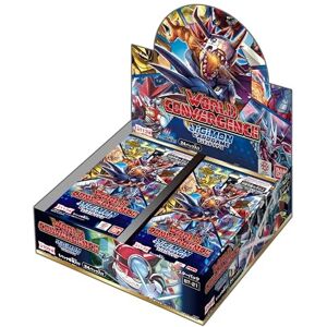 Digimon Card Game Booster World Convergence Box Bt-21 24pcs / Bandai Digimon Card Game Booster World Convergence Box Bt-21 24pcs / Bandai