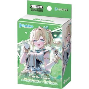 Hololive Official Card Game Start Deck Green- Kazama Iroha (Pack Of 6) Hololive Official Card Game Start Deck Green- Kazama Iroha (Pack Of 6)
