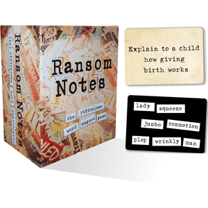 17 Years And Up Ransom Notes - The Ridiculous Word Magnet Party Game, 3+ Players 17 Years And Up Ransom Notes - The Ridiculous Word Magnet Party Game, 3+ Players