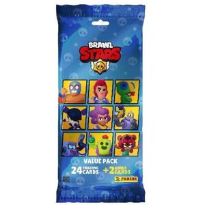Panini Brawl Stars Trading Cards Fat Packs Display (10) Panini Brawl Stars Trading Cards Fat Packs Display (10)