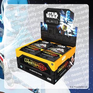 Jump To Lightspeed Booster Box (24 Packs) - Sealed - Star Wars Unlimited Swu Jump To Lightspeed Booster Box (24 Packs) - Sealed - Star Wars Unlimited Swu