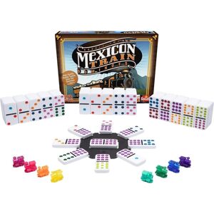 Goliath Games: Mexican Train Dominoes Game Dominoes Set For Adults And Childr Goliath Games: Mexican Train Dominoes Game Dominoes Set For Adults And Childr