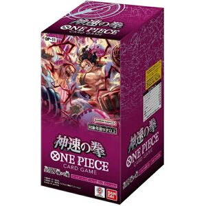 Bandai One Piece Card Game A Fist Of Divine Speed Op-11 Booster Box Tcg Japan Bandai One Piece Card Game A Fist Of Divine Speed Op-11 Booster Box Tcg Japan