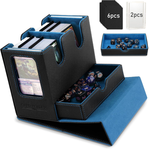 Does Not Apply Mtg Deck Box, Mtg Commander Card Deck Box With Commander Display & Dice Tray Fit Does Not Apply Mtg Deck Box, Mtg Commander Card Deck Box With Commander Display & Dice Tray Fit
