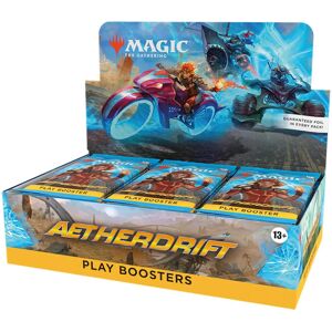 Magic The Gathering - Wtcd41310001 - Aetherdrift Play Booster Factory Sealed Box Magic The Gathering - Wtcd41310001 - Aetherdrift Play Booster Factory Sealed Box