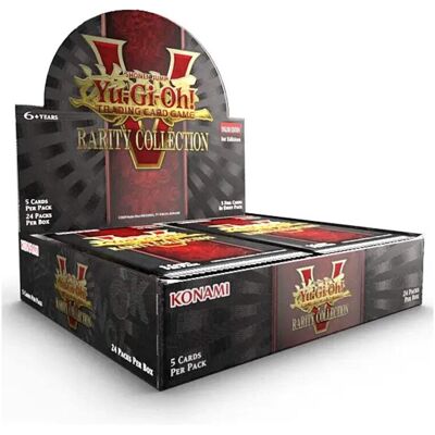 Konami Yu-Gi-Oh! Tcg Rarity Collection 5 Booster Display Box (24 Packs) Konami Yu-Gi-Oh! Tcg Rarity Collection 5 Booster Display Box (24 Packs)