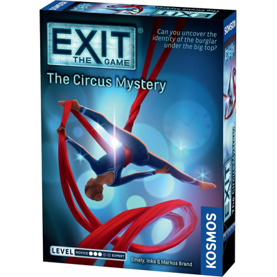 Thames & Kosmos Exit Kids - The Circus Mystery Escape Room Strategy Card Game Thames & Kosmos Exit Kids - The Circus Mystery Escape Room Strategy Card Game