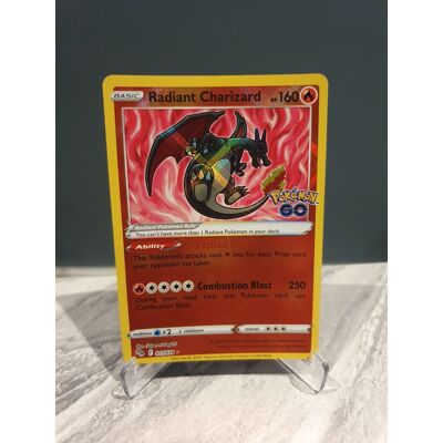 Pokémon Tcg Radiant Charizard Pokemon Go 011/078 Holo Radiant Rare Free Uk Del Pokémon Tcg Radiant Charizard Pokemon Go 011/078 Holo Radiant Rare Free Uk Del