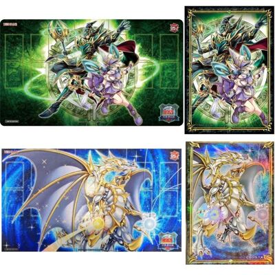 Konami Yu-Gi-Oh 25th Magicians Of Bonds And Unity Duel Set Playmat With Sleeves 100 Pcs Konami Yu-Gi-Oh 25th Magicians Of Bonds And Unity Duel Set Playmat With Sleeves 100 Pcs