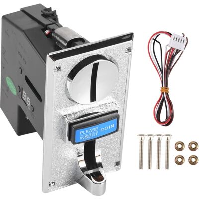 2x(Multi Coin Acceptor For Mechanism Vending Machine Mech Arcade1111 2x(Multi Coin Acceptor For Mechanism Vending Machine Mech Arcade1111