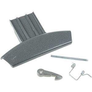Genuine Hotpoint C00274867 Graphite Washing Machine Door Handle Kit - Grey Genuine Hotpoint C00274867 Graphite Washing Machine Door Handle Kit - Grey