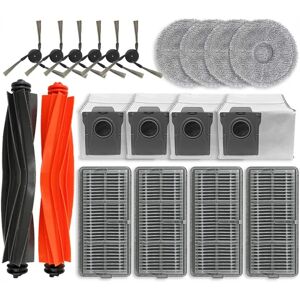 Sodial 3x(For X40 Pro Ultra Robot Vacuum Cleaner Accessories Main Side Brush Hepa1134 Sodial 3x(For X40 Pro Ultra Robot Vacuum Cleaner Accessories Main Side Brush Hepa1134