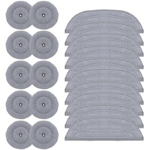 Sodial 2x(Mop Pads For S8 Max/s8 Maxv Ultra Robot Vacuum Cleaner3056 Sodial 2x(Mop Pads For S8 Max/s8 Maxv Ultra Robot Vacuum Cleaner3056