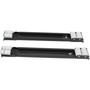 Black Heavy Duty Extensible Appliance Roller Load Bearing 300kg Universal Wh New Black Heavy Duty Extensible Appliance Roller Load Bearing 300kg Universal Wh New