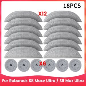 Sodial 3x(Mop Pads For S8 Maxv Ultra / S8 Max Ultra Robot Vacuum Cleaner9275 Sodial 3x(Mop Pads For S8 Maxv Ultra / S8 Max Ultra Robot Vacuum Cleaner9275