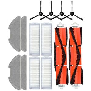Sodial 2x(For Mi Robot Vacuum-Mop 2 Pro/lite Mjst1shw Mjstl Main Side Brush Hepa 5663 Sodial 2x(For Mi Robot Vacuum-Mop 2 Pro/lite Mjst1shw Mjstl Main Side Brush Hepa 5663