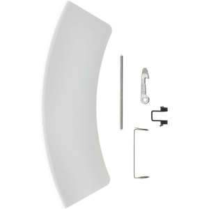 AEG Washing Machine Door Handle Hook Catch & Spring Complete Kit White AEG Washing Machine Door Handle Hook Catch & Spring Complete Kit White