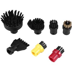 Sodial 3x(Round Brush Flat Brush Head For Sc1 Sc2 Sc3 Sc4 Round Brush Cleaning1081 Sodial 3x(Round Brush Flat Brush Head For Sc1 Sc2 Sc3 Sc4 Round Brush Cleaning1081