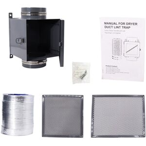 Sodial Dryer Duct Lint Trap, Indoor Dryer Vent Kit With Dryer Vent Hose, Lint Trap9903 Sodial Dryer Duct Lint Trap, Indoor Dryer Vent Kit With Dryer Vent Hose, Lint Trap9903