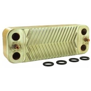 Bosch Worcester Buderus 500-24c & 500-28c Dhw Plate Heat Exchanger 7101628 T0000781440 Bosch Worcester Buderus 500-24c & 500-28c Dhw Plate Heat Exchanger 7101628 T0000781440