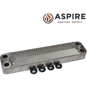 Worcester Bosch Greenstar DHW Plate Heat Exchanger - Primary Secondary 10-Plate Worcester Bosch Greenstar DHW Plate Heat Exchanger - Primary Secondary 10-Plate