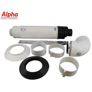 Alpha 6.2000510 Easyflue Telescopic Horizontal Flue Kit 1000mm New Boxed Genuine Alpha 6.2000510 Easyflue Telescopic Horizontal Flue Kit 1000mm New Boxed Genuine