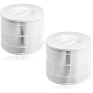 Spares2go Filter For Levoit Air Purifier Core 300 300s 3-In-1 Hepa Carbon White X 2 Spares2go Filter For Levoit Air Purifier Core 300 300s 3-In-1 Hepa Carbon White X 2
