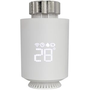 Sodial 2x(Tuya Thermostat Radiator Actuator White Pc For Home Q6y1)7762 Sodial 2x(Tuya Thermostat Radiator Actuator White Pc For Home Q6y1)7762