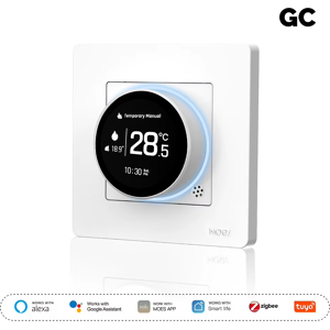 Does Not Apply Tuya Zigbee Smart Knob Thermostat Temperature Controller Water Gas Boiler Electr Does Not Apply Tuya Zigbee Smart Knob Thermostat Temperature Controller Water Gas Boiler Electr