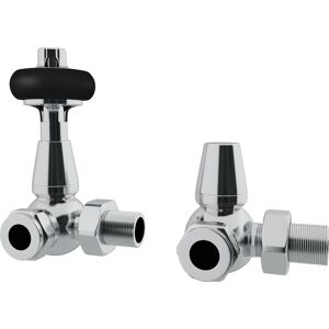 Uk Radiators Thermostatic Trv Valves 10mm Corner Chrome Polished *trvpack* Uk Radiators Thermostatic Trv Valves 10mm Corner Chrome Polished *trvpack*