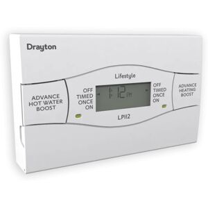 Drayton Lp112 Lifestyle 24 Hour Electronic Programmer Drayton Lp112 Lifestyle 24 Hour Electronic Programmer