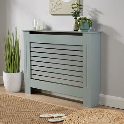 Home Source Model - Grey Radiator Cover Wall Shelf - Radiator Cover Home Source Model - Grey Radiator Cover Wall Shelf - Radiator Cover