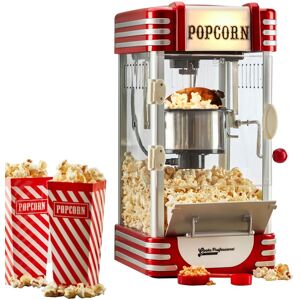 Retro Popcorn Machine Hot Air Electric Healthy Snack Maker Cooks Professional Retro Popcorn Machine Hot Air Electric Healthy Snack Maker Cooks Professional