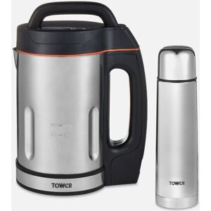 Tower T12055 - 1.6l Soup Maker Silver - New Item, Box Damaged Tower T12055 - 1.6l Soup Maker Silver - New Item, Box Damaged