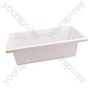 Indesit White Vegetable Drawer - Refrigerator Spare Part Indesit White Vegetable Drawer - Refrigerator Spare Part