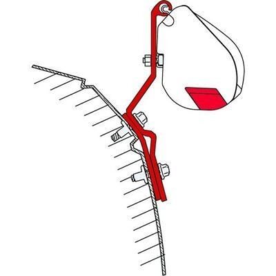 Fiamma Fitting Brackets Kit Vw T4 & T4 Lift Roof Fiamma Fitting Brackets Kit Vw T4 & T4 Lift Roof