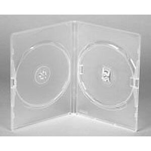 (Pack Of 50) Vision Media Double Clear Amaray Dvd/cd/blu Ray Case 50 × Double Clear Amaray Dvd-Cd-Blu-Ray High-Quality Plastic Case For 2 Disc (Pack Of 50) Vision Media Double Clear Amaray Dvd/cd/blu Ray Case 50 × Double Clear Amaray Dvd-Cd-Blu-Ray High-Quality Plastic Case For 2 Disc