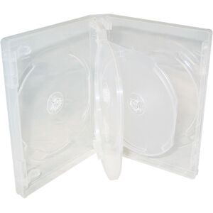 Media Replication 25 X Cd Dvd 27mm Clear Dvd 6 Way Case For 6 Disc - Pack Of 25 Media Replication 25 X Cd Dvd 27mm Clear Dvd 6 Way Case For 6 Disc - Pack Of 25