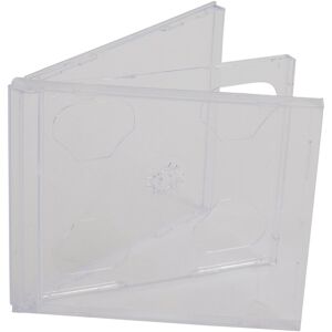 Dragon 50 X Double CD Jewel Case - 10.4mm Spine - Holds 1 CD on Both Sides Dragon 50 X Double CD Jewel Case - 10.4mm Spine - Holds 1 CD on Both Sides