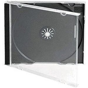 Dragon 50 X Single Cd Jewel Case Black Tray - 10.4 Mm Spine For 1 Disc Of Cd/dvd Dragon 50 X Single Cd Jewel Case Black Tray - 10.4 Mm Spine For 1 Disc Of Cd/dvd