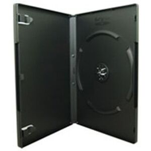 Dragon 50 X Black Single DVD Disc Case - DVD Case with 14 mm Spine Dragon 50 X Black Single DVD Disc Case - DVD Case with 14 mm Spine