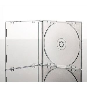 Dragon 50 Pack Of Cd Dvd Blu Ray Slimline Jewel 5.2mm Cases For 1 Disc With Clear Back Dragon 50 Pack Of Cd Dvd Blu Ray Slimline Jewel 5.2mm Cases For 1 Disc With Clear Back