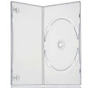 Dragontrading® 100 X Single Clear Slim 7mm Spine Dvd/cd/blu-Ray Disc Cases For 1 Disc Dragontrading® 100 X Single Clear Slim 7mm Spine Dvd/cd/blu-Ray Disc Cases For 1 Disc
