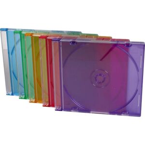 Does Not Apply 50 X Coloured Slim With 5.2 Mm Spine Cd/dvd Cases For 1 Disc Does Not Apply 50 X Coloured Slim With 5.2 Mm Spine Cd/dvd Cases For 1 Disc