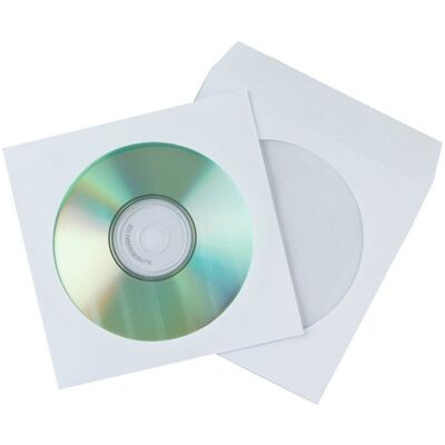 Uc Media 1000 X White Dvd Cd Paper Sleeve Storage Wallet Cover Case With Window Flap Hq Uc Media 1000 X White Dvd Cd Paper Sleeve Storage Wallet Cover Case With Window Flap Hq