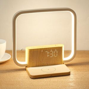 Blonbar Bedside Lamp With 2 Alarms, Wake Up Light,Sunrise Alarm Clock,10 Soothi Blonbar Bedside Lamp With 2 Alarms, Wake Up Light,Sunrise Alarm Clock,10 Soothi