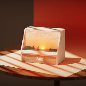 Vurlexat Wake-Up Light Sunrise Alarm Clock, Type-C Charge Bedside Lamp With Sunrise Suns Vurlexat Wake-Up Light Sunrise Alarm Clock, Type-C Charge Bedside Lamp With Sunrise Suns