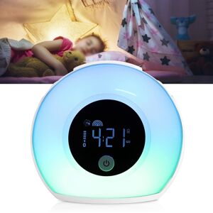 Colourful Wake Up Breathing Lamp Children Bt Speaker Table Light Alarm Clock Fo Colourful Wake Up Breathing Lamp Children Bt Speaker Table Light Alarm Clock Fo